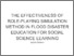 [thumbnail of Turnitin The Effectivness of role-Plating simulation Method In Flood dissaster Education for Social Science Learning.pdf]