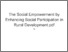 [thumbnail of The Social Empowerment by Enhancing Social Participation in Rural Development.pdf.pdf]